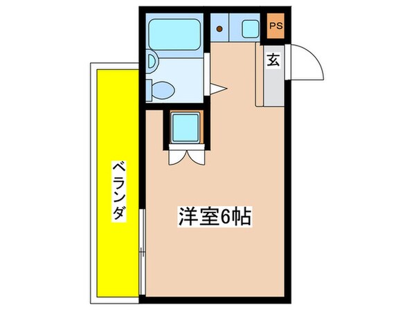 コスモ百合ヶ丘高石の物件間取画像